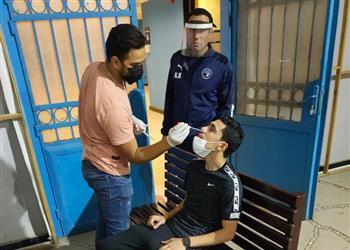 بيراميدز يجري مسحة كورونا استعداد ا لعودة التدريبات