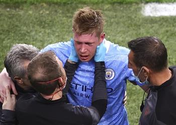 مدرب بلجيكا يؤكد غياب دي بروين عن مواجهة روسيا في اليورو