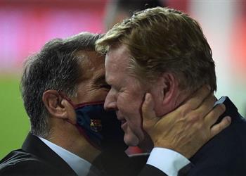 لابورتا بقاء كومان أفضل لبرشلونة وسيقودنا على طريق النجاح