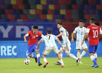 فيديو ميسي يسج ل في تعادل م خيب للأرجنتين أمام تشيلي بالتصفيات المؤهلة لكأس العالم