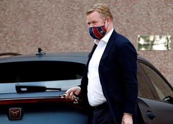 كومان يوجه رسالة حاسمة بعد قرار لابورتا باستمراره مدرب ا لـ برشلونة