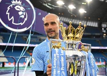 رسمي ا جوارديولا أفضل مدرب في الدوري الإنجليزي 2020 2021