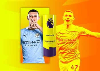 رسمي ا فودين أفضل لاعب صاعد في الدوري الإنجليزي 2020 2021