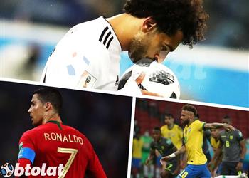 بالأرقام محمد صلاح ونيمار ورونالدو أيهم لديه أفضل معدل تهديفي دولي