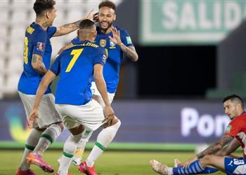 فيديو البرازيل تواصل فرض القوة بفوز جديد على باراجواي في تصفيات كأس العالم