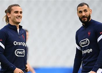 جريزمان فوجئت بعودة بنزيما لمنتخب فرنسا ولم أنس هزيمة يورو 2016