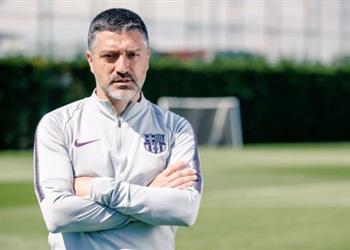 رسمي ا برشلونة يعلن إقالة مدربه جارسيا بيمنتا