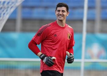 كورتوا بلجيكا أكثر جوع ا للفوز بـ يورو 2020 ولا نريد الانتقام