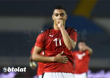 منتخب مصر الأولمبي لـ بطولات اتجاه لإراحة مصطفى محمد أمام جنوب إفريقيا