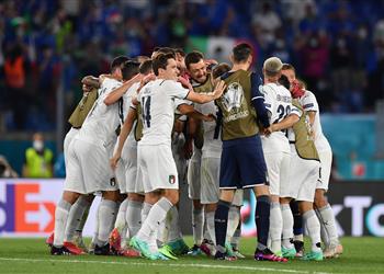 منها 3 تاريخية 6 أرقام بعد فوز إيطاليا على تركيا بافتتاح يورو 2020