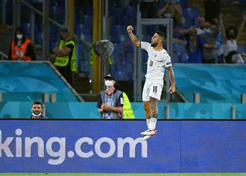 إنسيني يكشف نصيحة مانشيني بين شوطي مباراة إيطاليا وتركيا