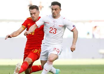 فيديو التعادل الإيجابي يحسم مباراة سويسرا وويلز في يورو 2020