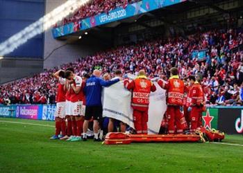 تشيفرين رد فعل جماهير الدنمارك وفنلندا بعد سقوط إريكسن أظهر جمال كرة القدم