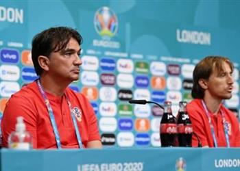 مدرب كرواتيا ي ثني على مودريتش قبل مواجهة إنجلترا وي صر ح ستشاهدون فريق ا عدواني ا