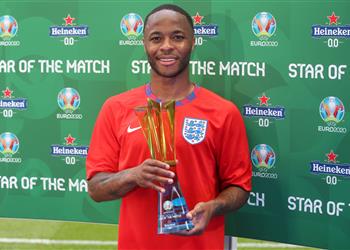 ستيرلينج رجل مباراة إنجلترا وكرواتيا وي علق لا مجال للحديث عن مانشستر سيتي اليوم