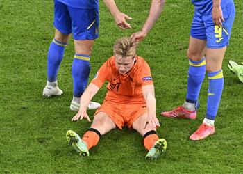 دي يونج بعد تخطي أوكرانيا في الوقت القاتل لم نعتقد أننا سنفوز بعد تعادلهم