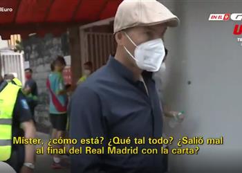 فيديو زيدان ينفعل على صحفي بسبب ريال مدريد أسئلتك غبية وما تفعله عار