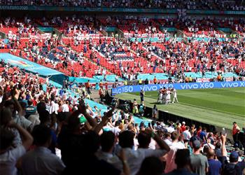 ويمبلي يستضيف 45 ألف متفرج في نهائي يورو 2020