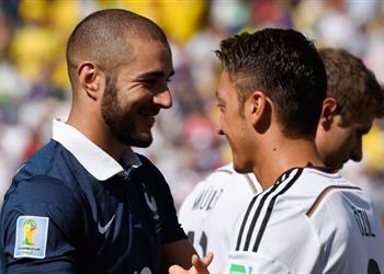 أوزيل يحذر ألمانيا قبل مباراة فرنسا احترسوا من بنزيما
