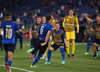 5 أرقام حققها منتخب إيطاليا بالفوز على سويسرا في يورو 2020