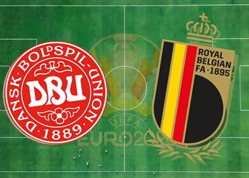 موعد والقنوات الناقلة ومعلق مباراة الدنمارك وبلجيكا اليوم في يورو 2020
