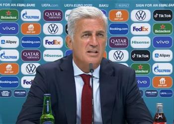 مدرب سويسرا إيطاليا استحقت الفوز وسنحاول التعافي قبل مواجهة تركيا