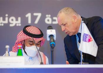 أبو ريدة نائب ا أول لرئيس الاتحاد العربي