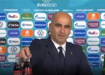 فيديو مدرب بلجيكا يرد على رونالدو الشياطين الحم ر تحب الكوكاكولا