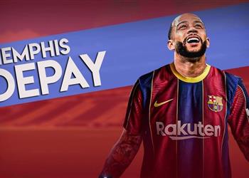 سكاي تمت ديباي لاعب ا في برشلونة والإعلان خلال ساعات
