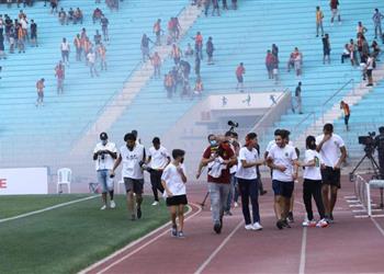 الأمن التونسي يطلق قنابل الغاز لإيقاف شغب جماهير الترجي قبل مباراة الأهلي