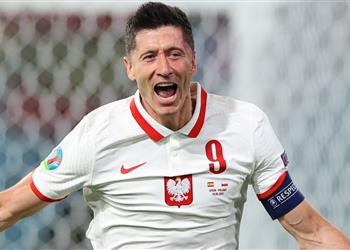 فيديو ليفاندوفسكي يسجل هدف التعادل لـ بولندا أمام إسبانيا في يورو 2020