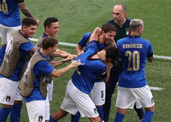 بالفيديو إيطاليا تهزم ويلز وتصطحبها إلى دور الـ16 في يورو 2020