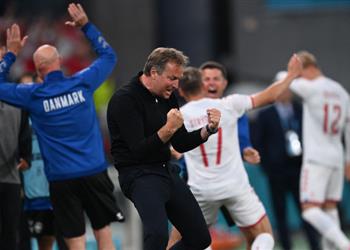 مدرب الدنمارك تلقيت هدية خاصة من إريكسن بعد تأهلنا إلى ثمن نهائي يورو 2020