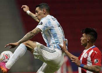 دي ماريا الأرجنتين استحقت الفوز أمام باراجواي والبرازيل المرشح الأبرز للتتويج بـ كوبا أمريكا