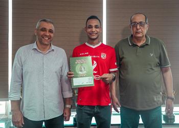 الا هلي يتعاقد مع محمد عسران لتدعيم فريق الكرة الطائرة