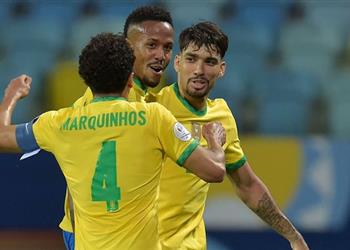 ماركينيوس يشيد بـ ميليتاو سعيد لتسجيله أول أهدافه مع البرازيل