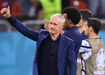 ديشامب يملح لمستقبله مع فرنسا بعد الإقصاء من أمم أوروبا ويؤكد أتحمل مسؤولية هزيمة سويسرا