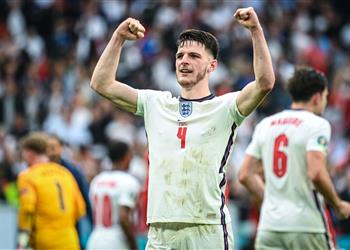 رايس بعد تأهل إنجلترا لربع نهائي يورو أثبتنا خطأ الناس وصنعنا التاريخ