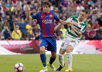 لعنة الإصابات روبيرتو سيغيب عن نهائي كأس إسبانيا بسبب الإصابة