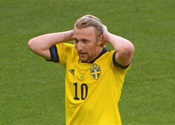 فورسبيرج بعد خروج السويد من يورو كنا الأفضل وتمنيت التأهل بدل ا من أهدافي الأربعة