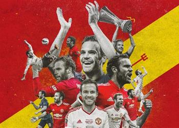 رسمي ا مانشستر يونايتد ي علن تجديد عقد خوان ماتا