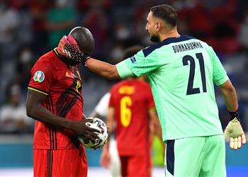 دوناروما بعد التأهل لنصف نهائي يورو شعرت بأن مواجهة بلجيكا لن تنتهي