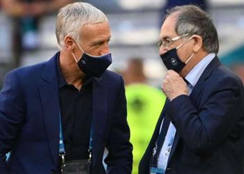 رئيس الاتحاد الفرنسي يثير التكهنات بشأن مستقبل ديشامب بعد الخروج من يورو