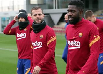 من أجل ميسي برشلونة يفاوض بيانيتش وأومتيتي على إنهاء عقودهما