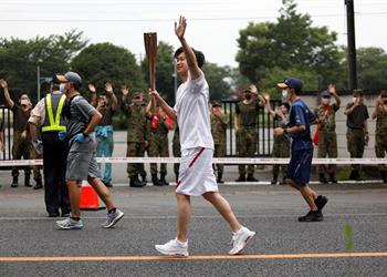 بسبب فيروس كورونا إلغاء مسيرة الشعلة الأولمبية في طوكيو