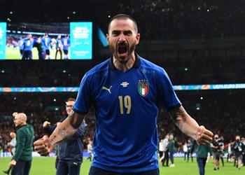 فيديو منع بونوتشي من العودة إلى ملعب ويمبلي بعد تأهل إيطاليا لنهائي يورو 2020