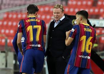 كومان برشلونة سيفقد ثلاثة لاعبين بسبب الأولمبياد واستدعاء بيدري ليس أمر ا صحيح ا