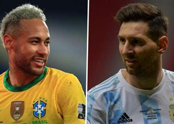 نيمار قبل نهائي كوبا أمريكا أمام الأرجنتين صداقتي مع ميسي على المحك