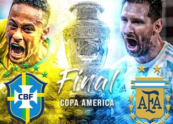 موعد والقناة الناقلة ومعلق مباراة البرازيل والأرجنتين في نهائي كوبا أمريكا