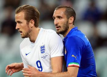 كيلليني قبل نهائي يورو طلبت من يوفنتوس ضم هاري كين